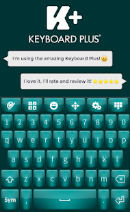 How to install Glow Teal Keyboard Theme 1.8 mod apk for bluestacks