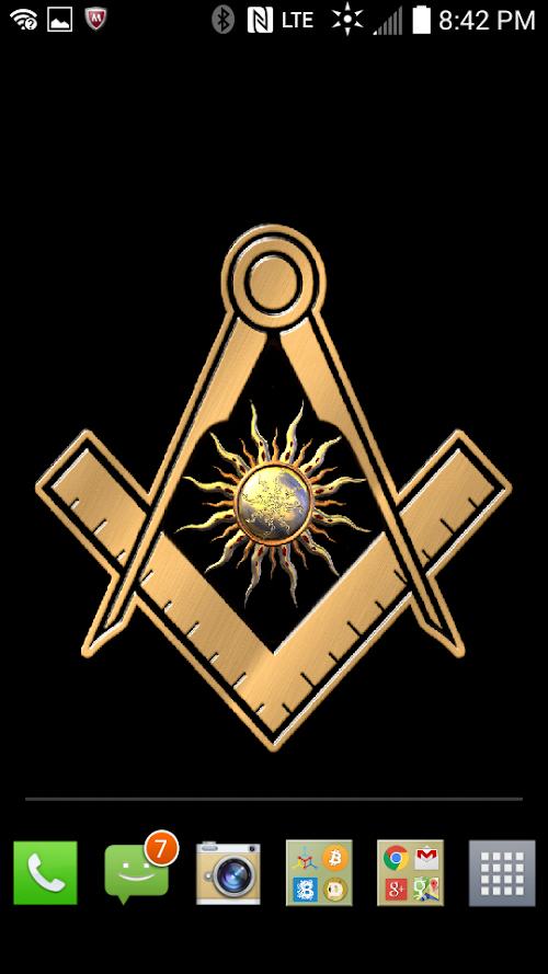Android application Masonic Emblem Live Wallpaper screenshort