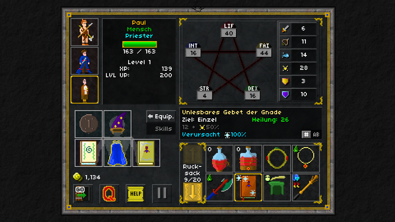   Pixel Heroes: Byte & Magic – Screenshot 