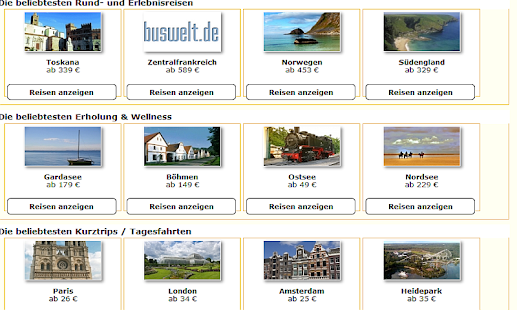 Busreisen Screenshots 8