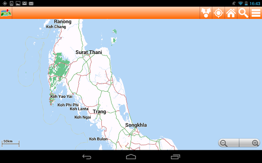 【免費旅遊App】South Thailand Offline Map-APP點子