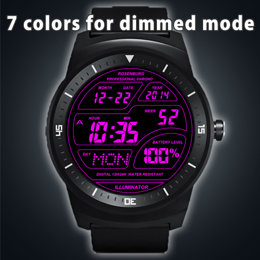 【免費生活App】A41 WatchFace for LG G Watch R-APP點子