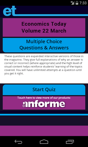 Economics Today 22 Mar Q A