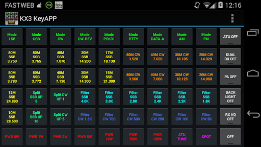 KX3 KeyApp for Ham Radio