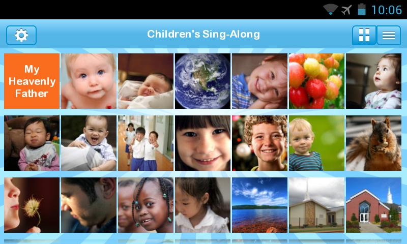 LDS Childrens Sing-Along Screen 2