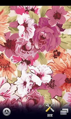 かわいい ピンクの花柄壁紙 スマホ待受壁紙 Ver151 Androidアプリ Applion