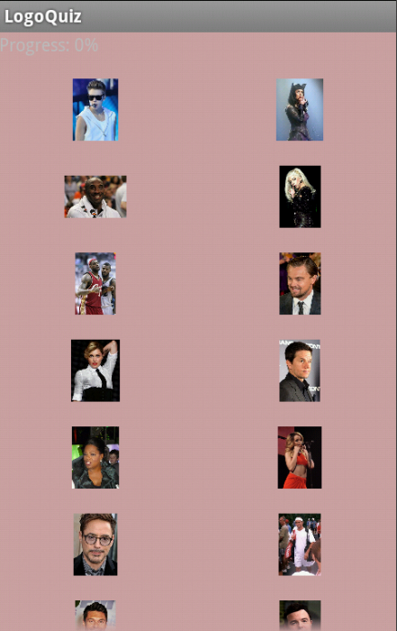 Celebrity Logo Quiz Screen 3