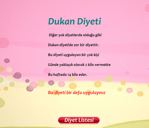 Dukan Diyeti - Diyet