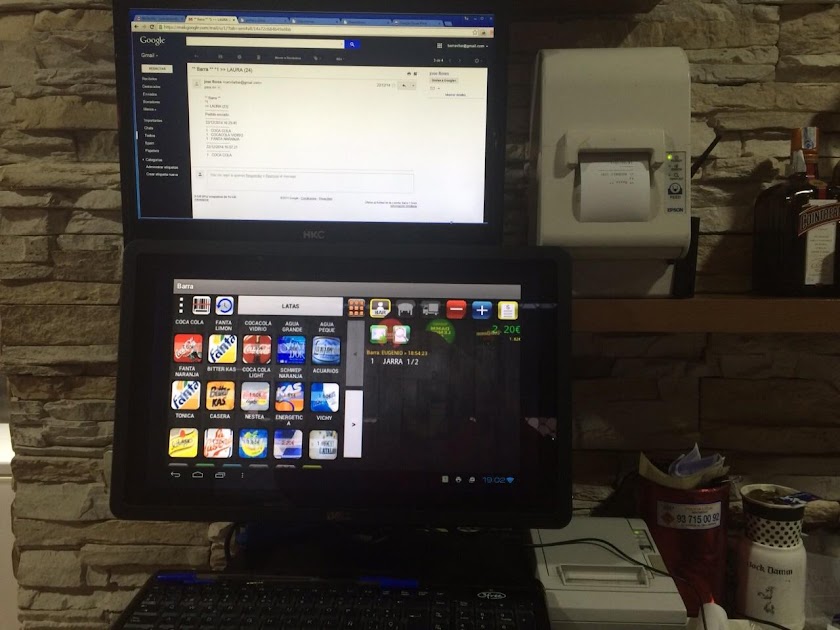 POS Simple Bar &amp; Shops Screen 3
