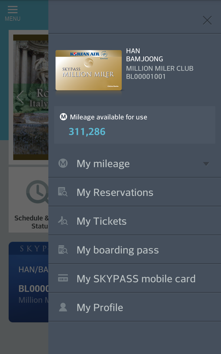 Korean Air Screen 3