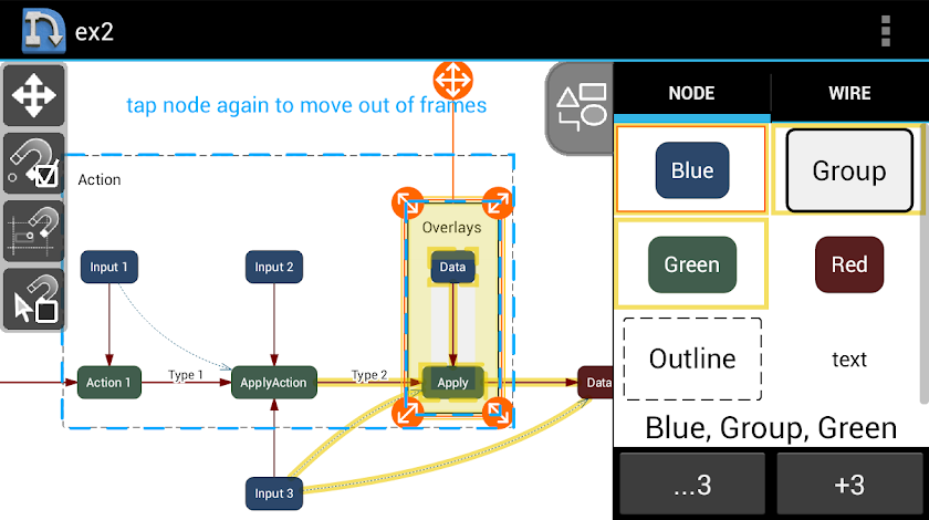 NodeScape Pro - Diagram Tool Screen 1