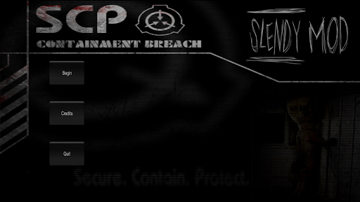 Slendy: SCP MOD