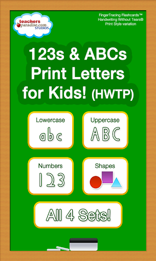 ABCs HWT의 필기 인쇄