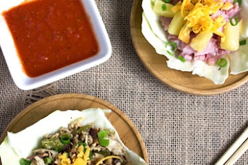 Low Carb Pizza Lettuce Wraps