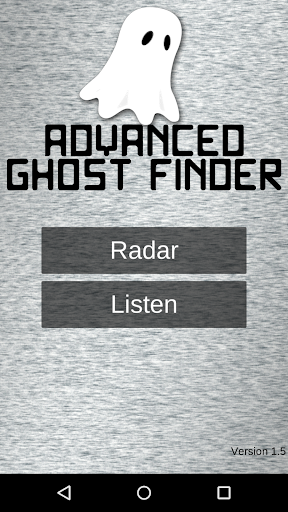 Advanced Ghost Finder