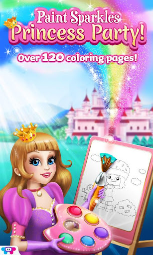 Paint Sparkles:Princess Party