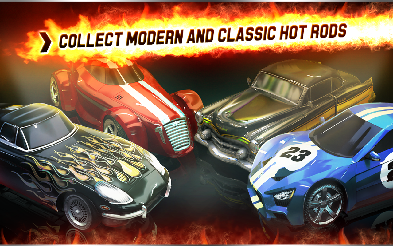 Hot Rod Racers Apl Android Di Google Play