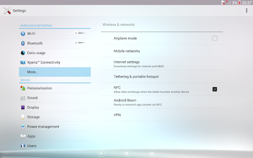 download XPERIA™ Organix Theme free