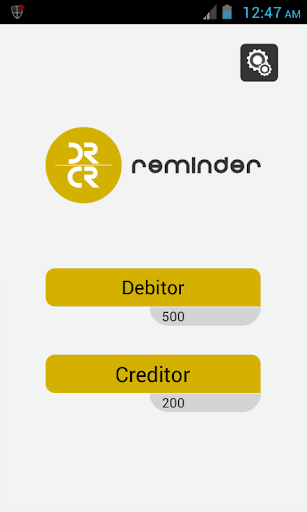 Debit and Credit Reminder