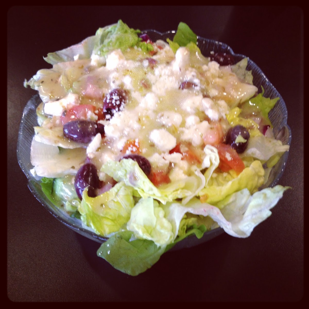 Small Greek Salad ( where are the beets?)