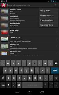 ABBYY Business Card Reader - screenshot thumbnail