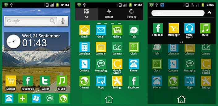 Windows 8 GO launcher Theme