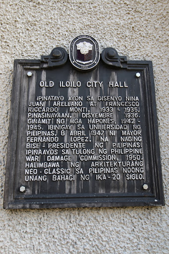 Old Iloilo City Hall Historical Marker CWVS Collection — Google Arts