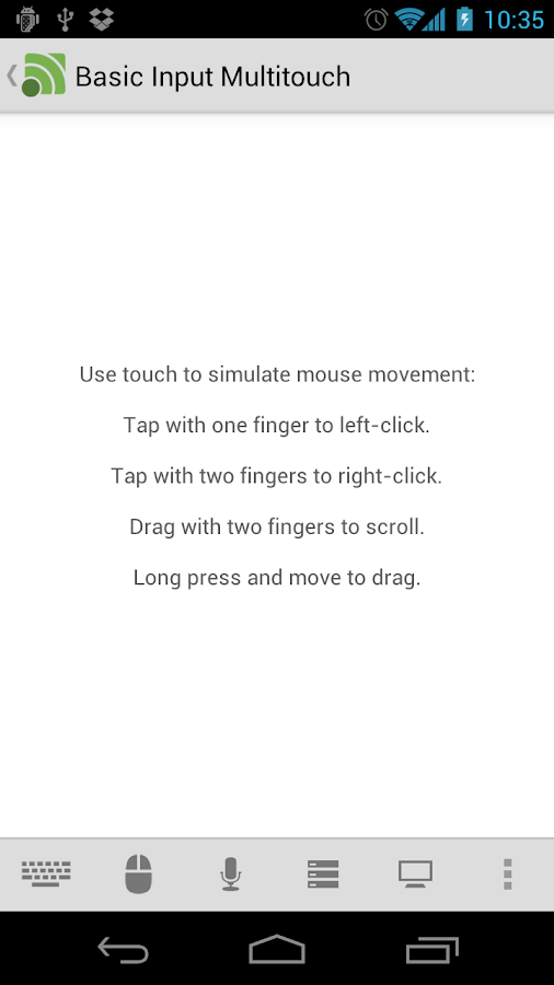 Unified Remote - screenshot