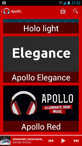 Theme Apollo Red