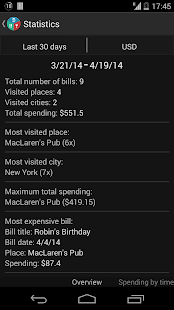 Restaurant Expense Manager PRO Screenshots 7