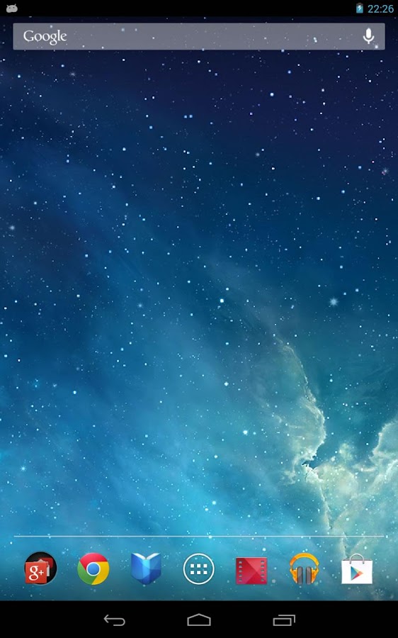 Galaxy Parallax Live Wallpaper Android Apps on Google Play