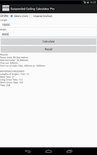 Download Suspended Ceiling Calc Pro APK for PC