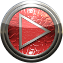 Poweramp skin red lizard