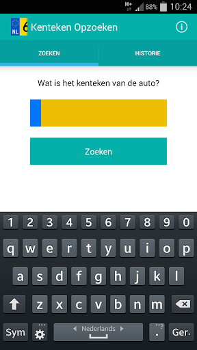 Kenteken opzoeken