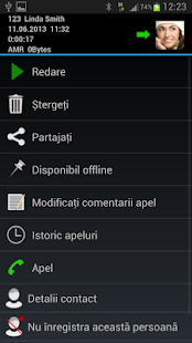 înregistrare apeluri - screenshot thumbnail