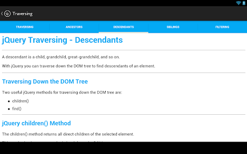 JQuery Tutorials Screenshots 12