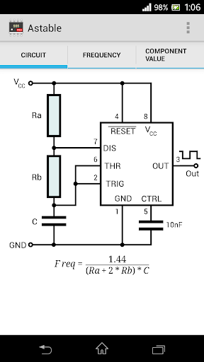 Timer IC 555 Calculator Pro