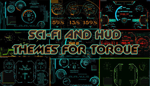 Sci Fi HUD TORQUE OBD 2