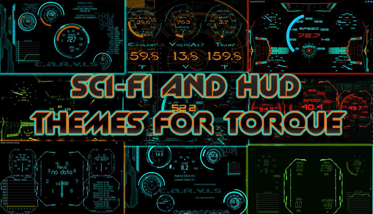 Android application Sci Fi &amp; HUD TORQUE OBD 2 screenshort