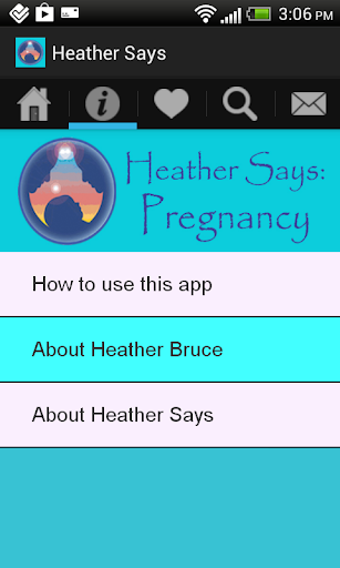 【免費健康App】Heather Says Pregnancy App-APP點子