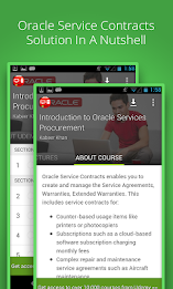 Oracle Service Course poster 1