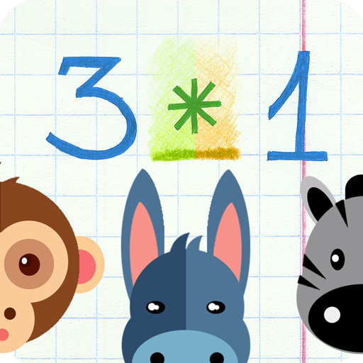 Multiplication table:4-12 year LOGO-APP點子