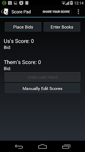 Spades Score Pad Screenshots 2