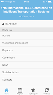 IEEE ITSC Conference 2014 Screenshots 0