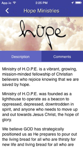 【免費生活App】Ministry of Hope-APP點子