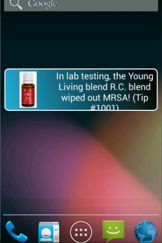 Oily Tips Widget