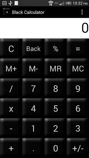 Black Calculator Full