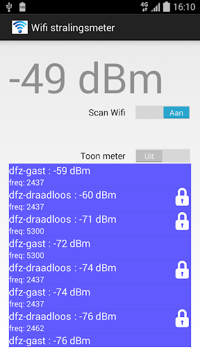 Wifi meter : signal meter