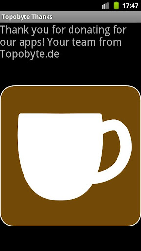 Topobyte Thank You: Coffee