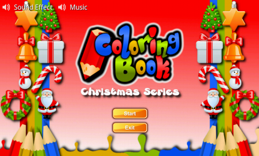 Coloring Book Christmas Series